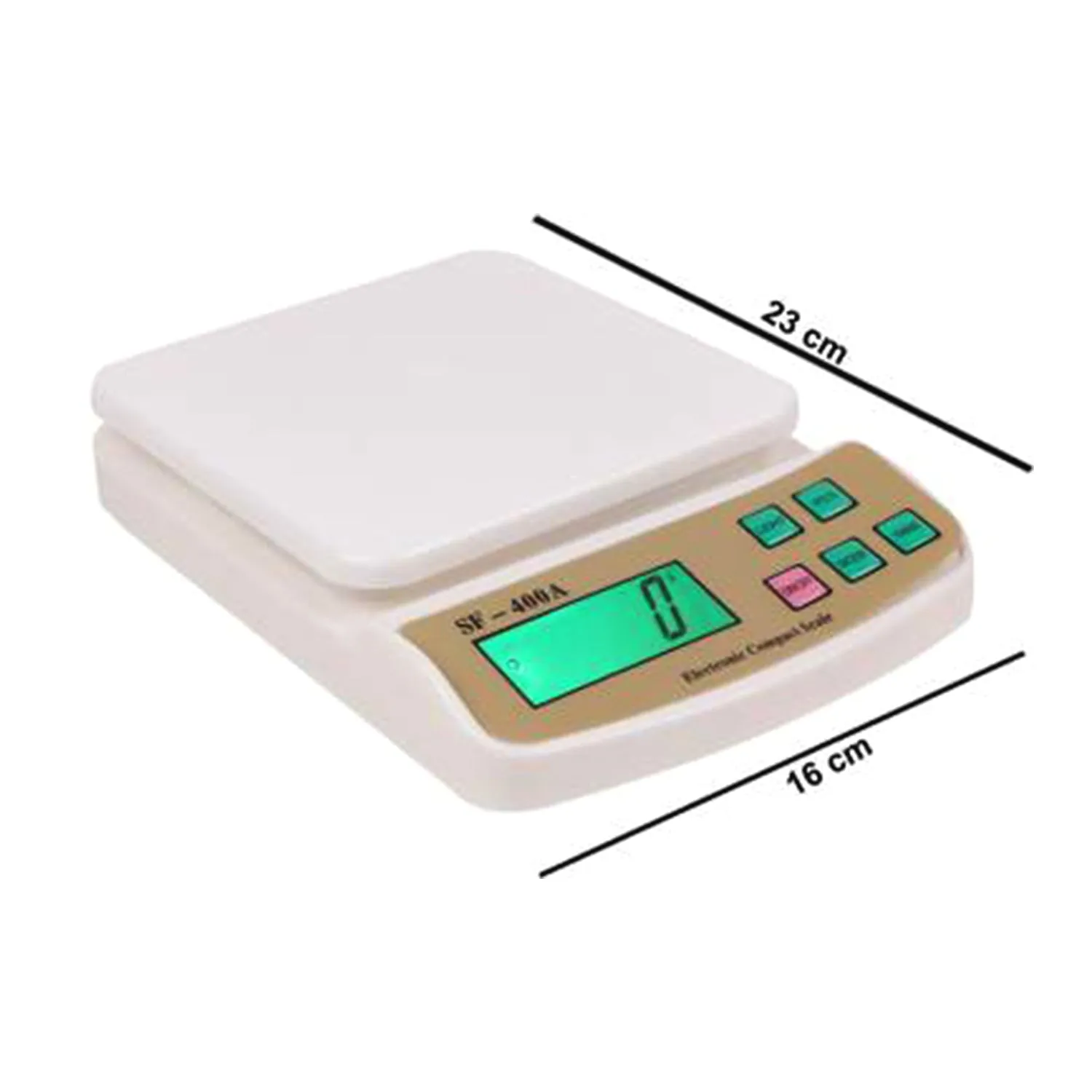 1610 Digital Multi-Purpose Kitchen Weighing Scale (SF400A)