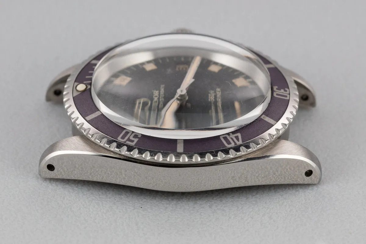 1974 Tudor Snowflake Submariner 9411/0  "Stone" Dial with Lavender Bezel Insert