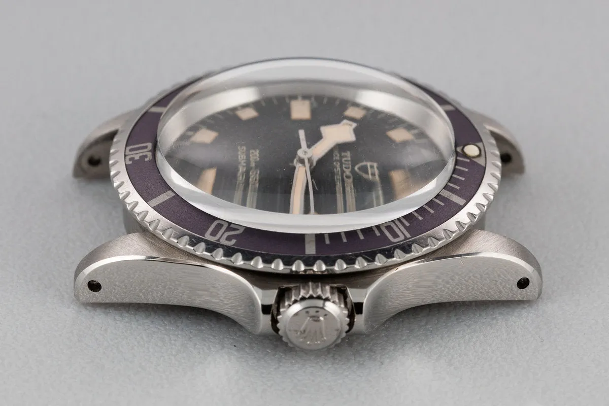 1974 Tudor Snowflake Submariner 9411/0  "Stone" Dial with Lavender Bezel Insert