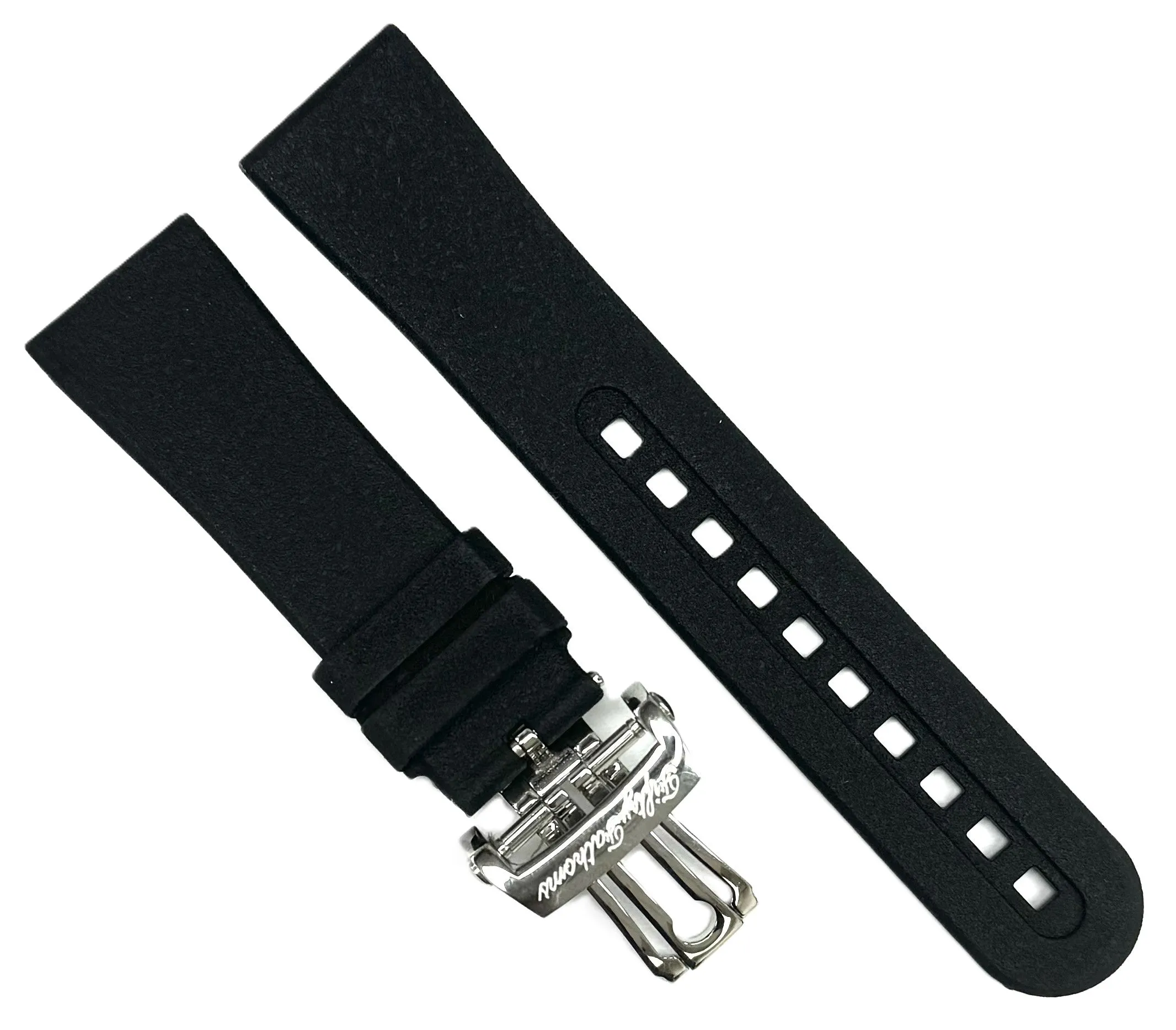 23x17 mm High-Quality Rubber Watch Band for BLANC PAIN Watches