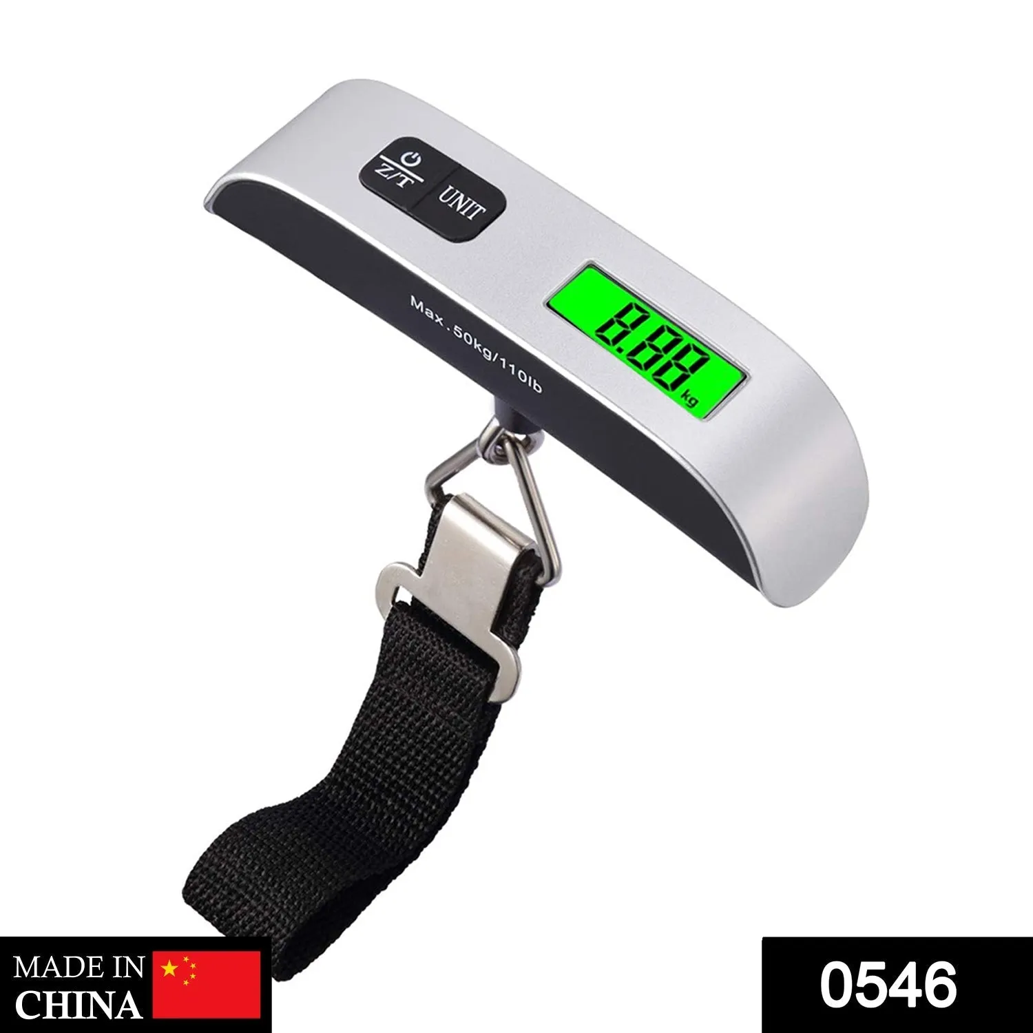 546 Portable LCD Digital Hanging Luggage Scale