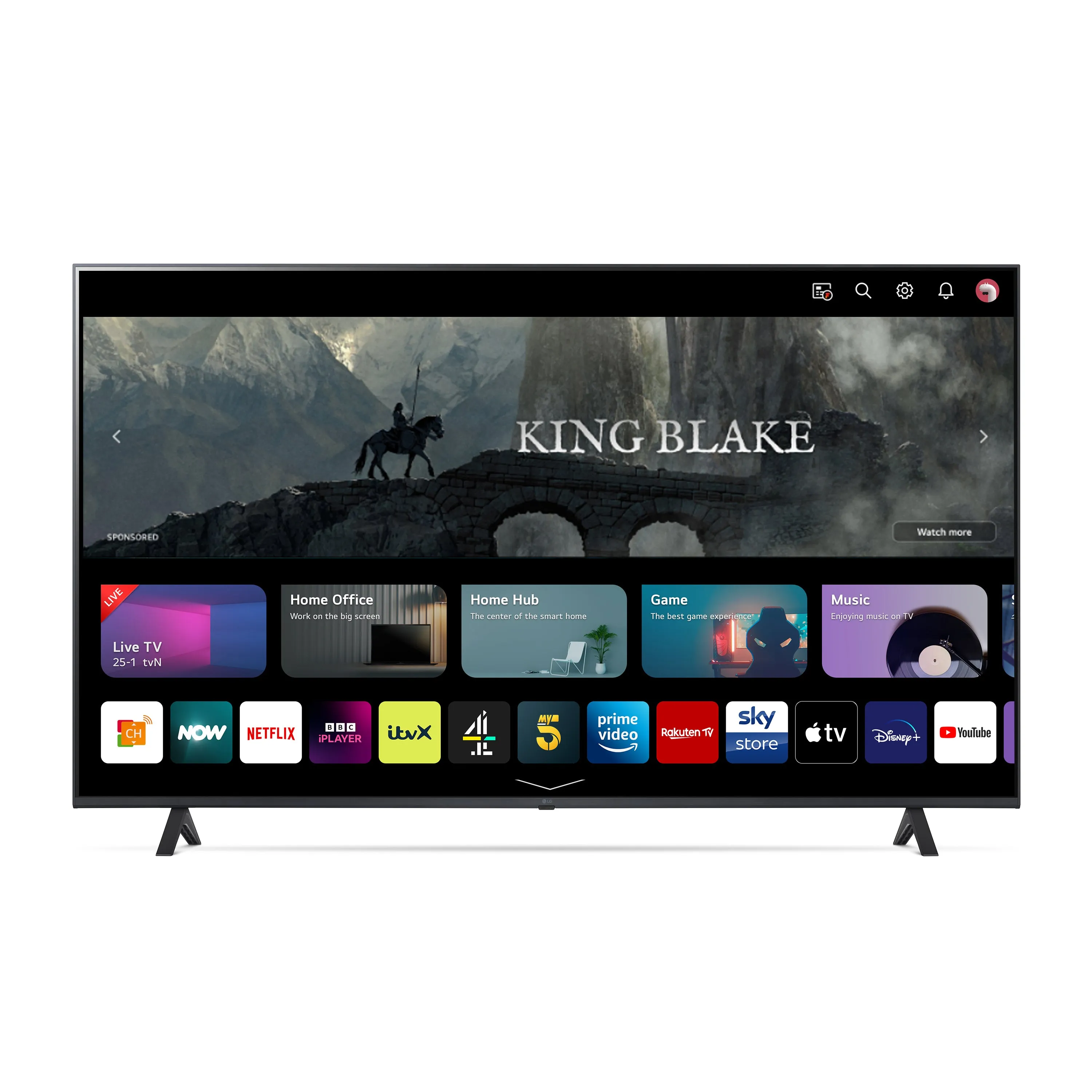 55 Inch 4K Smart Uhd Tv