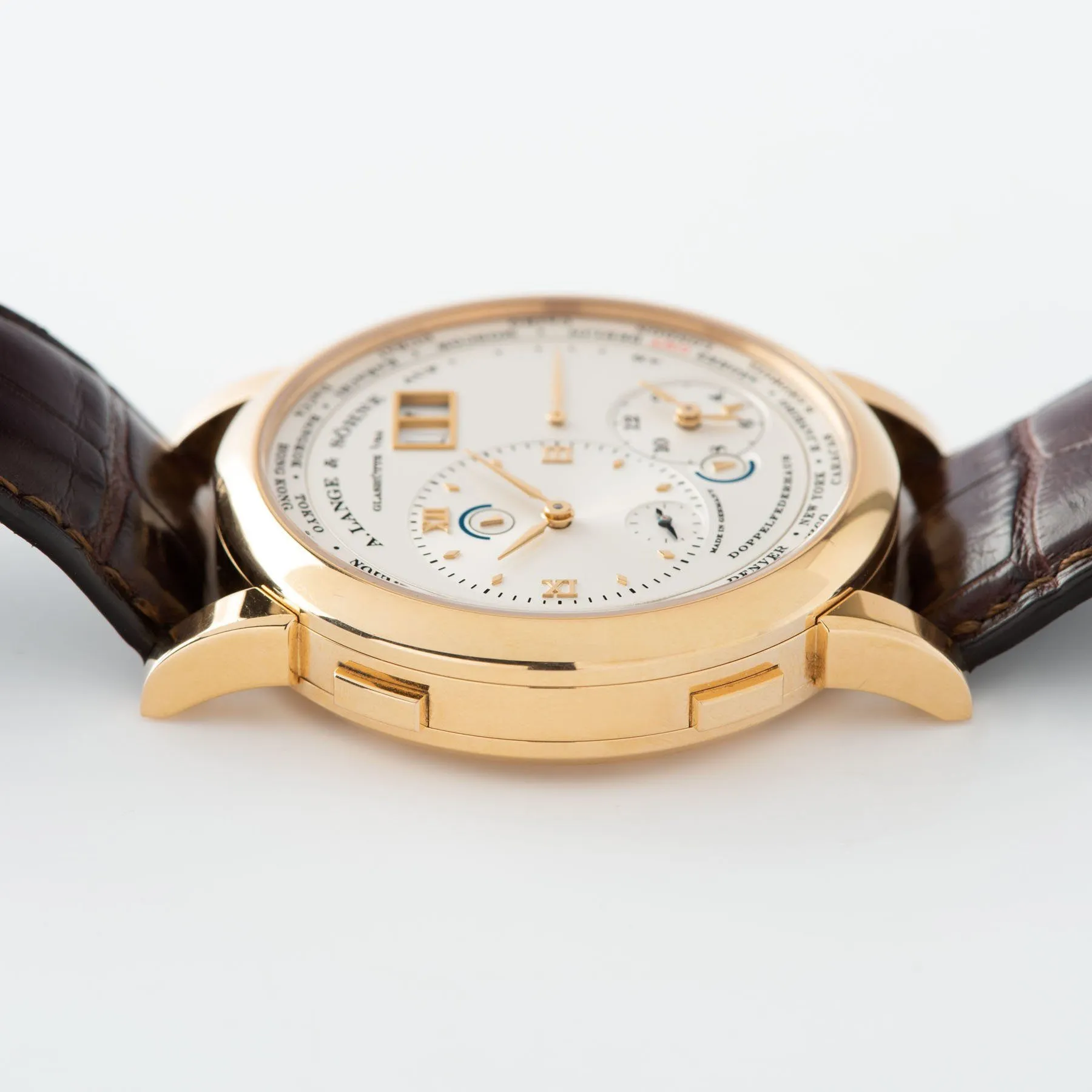 A. Lange & Söhne Lange 1 Time Zone Pink Gold