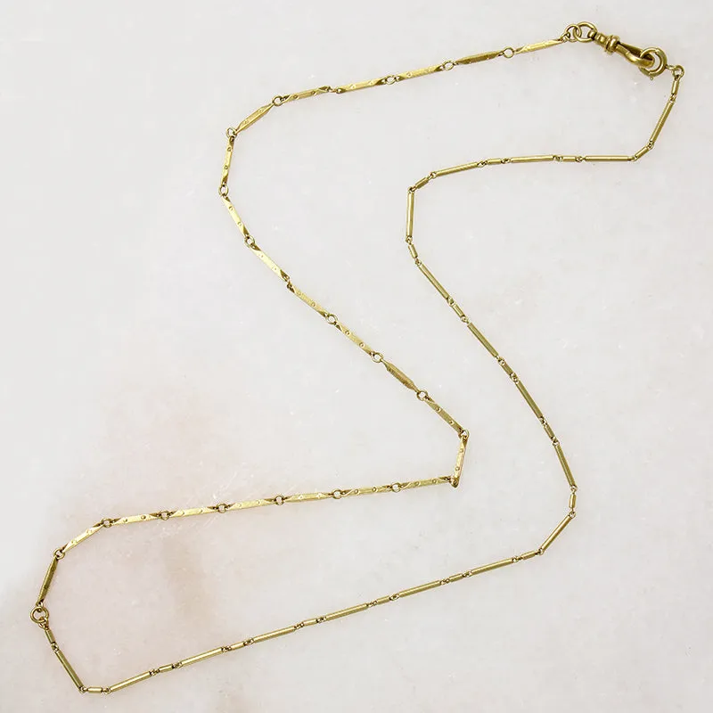 Antique Link Green Gold Married Chain by Ancient Influences