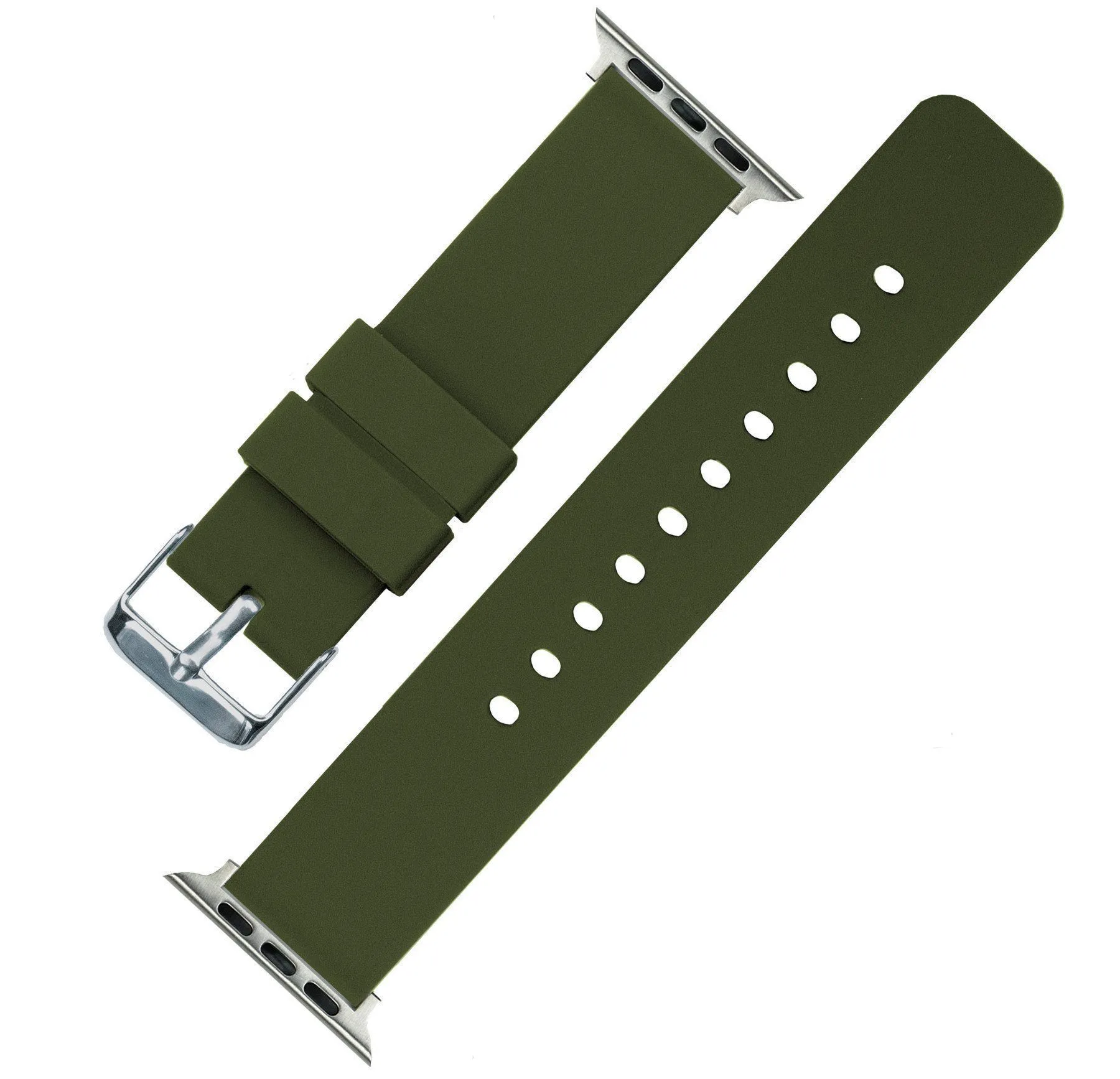 Apple Silicone Army Watch Band