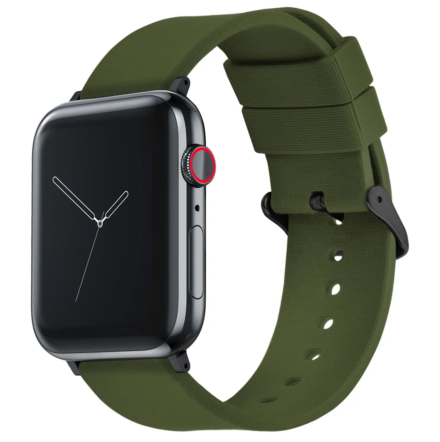 Apple Silicone Army Watch Band