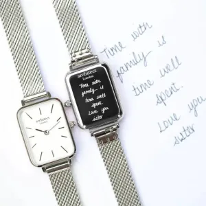 Architēct Lille - Personalised Ladies' Watch - Cloud Silver