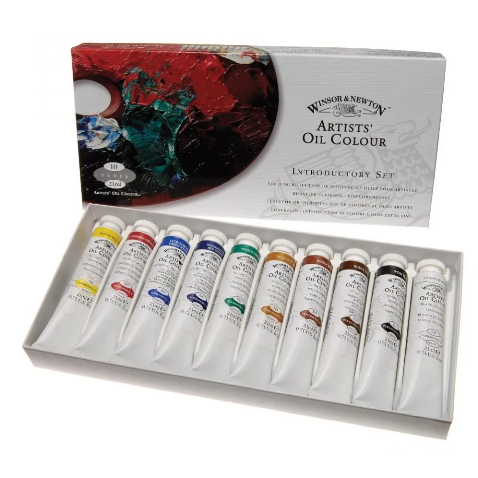 Artists' Oil Colour Introductory Set 10x21ml(Winsor & Newton)