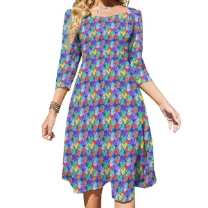 Balloon Collector Women's Sweetheart Dress Flare Dress