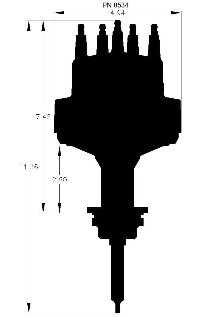 Billet Distributor MSD8534