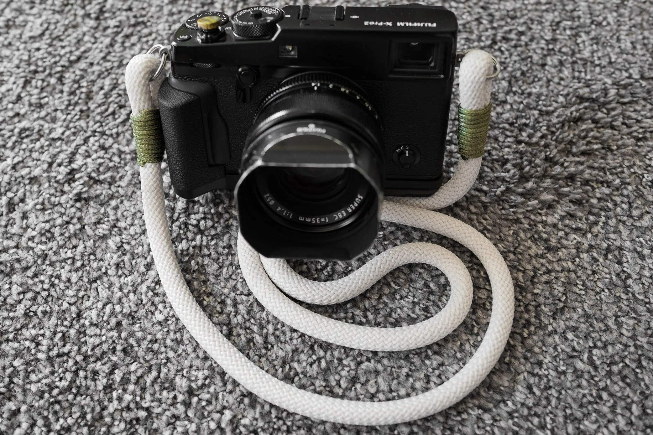 Bone White Camera Strap