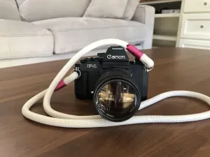 Bone White Camera Strap