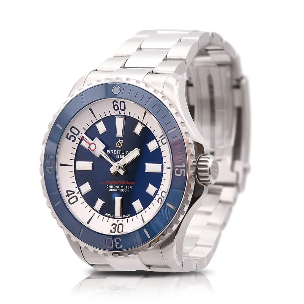 Breitling SuperOcean Automatic 46mm Steel Watch - Ref: A17378