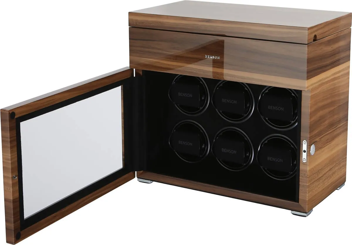 BSN Watch Winder Black Series 6.16.WA Walnut