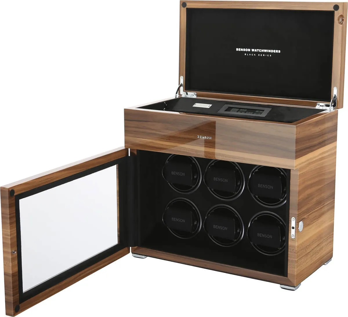 BSN Watch Winder Black Series 6.16.WA Walnut