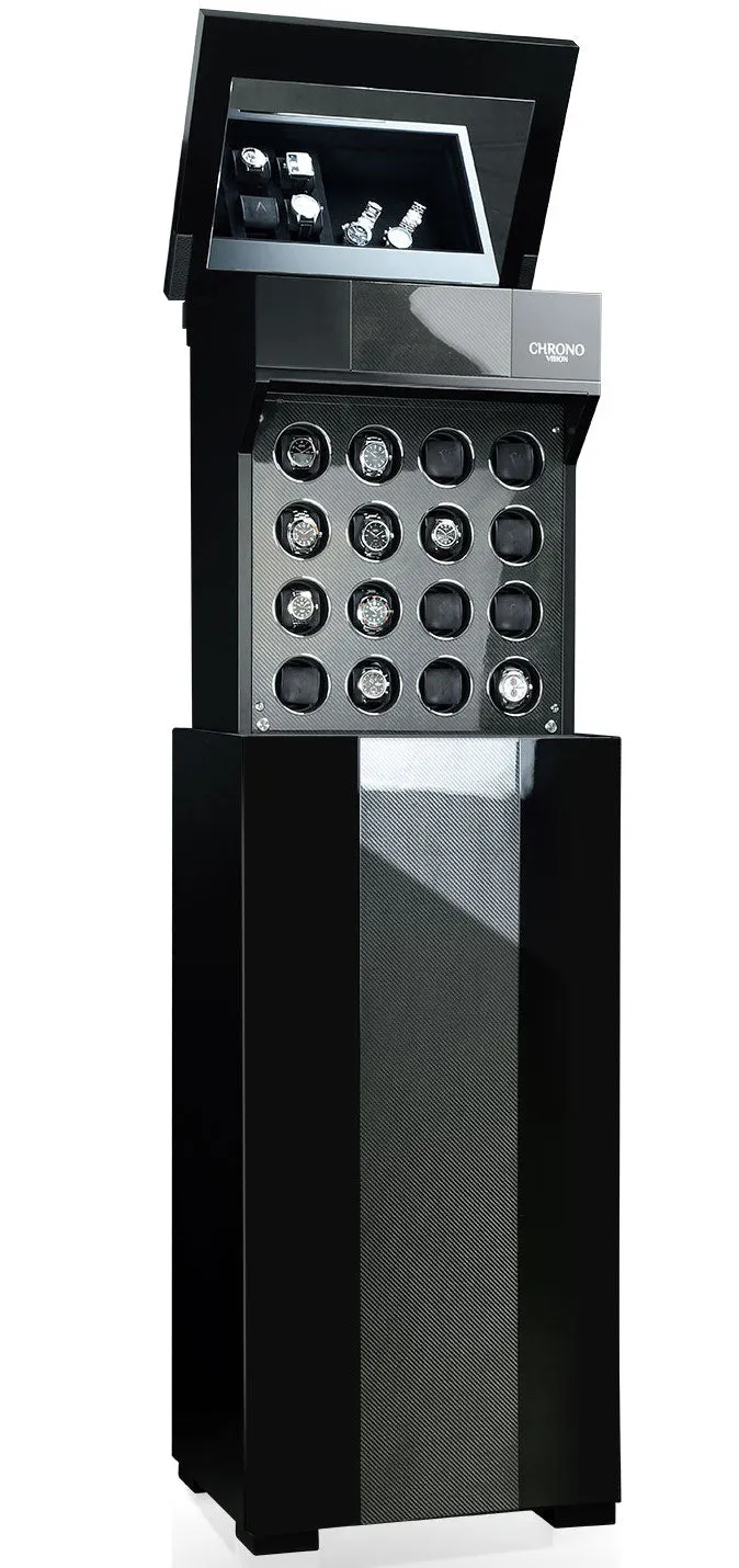 CHRN Watch Winder Empire Black High Gloss