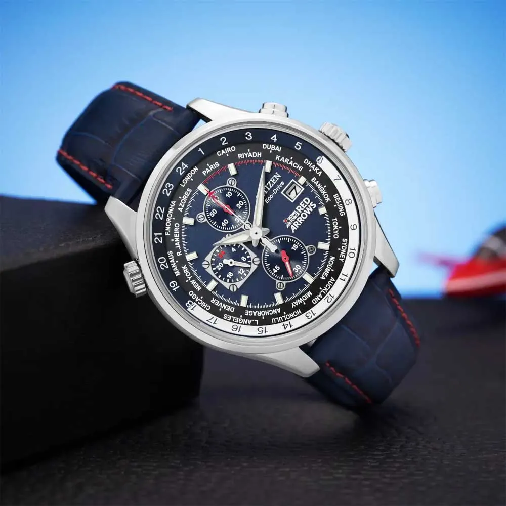 Citizen Red Arrows Chronograph 43mm Blue Eco-Drive Men's Watch