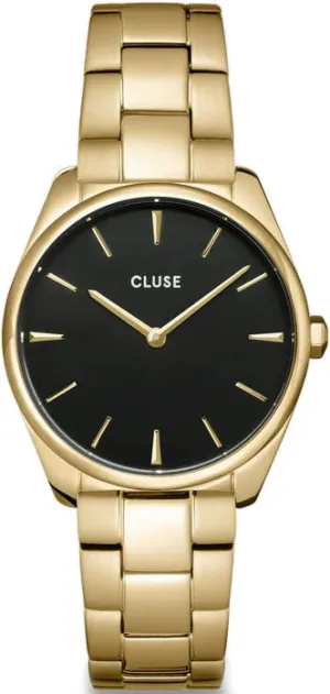 CLU Watch Feroce Petite Black Gold