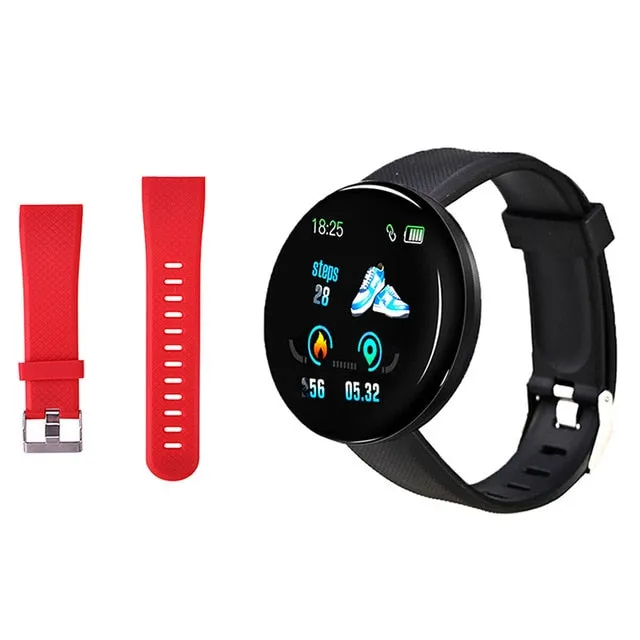 D18 Smart Fitness Watch with *** 1 x FREE STRAP ***