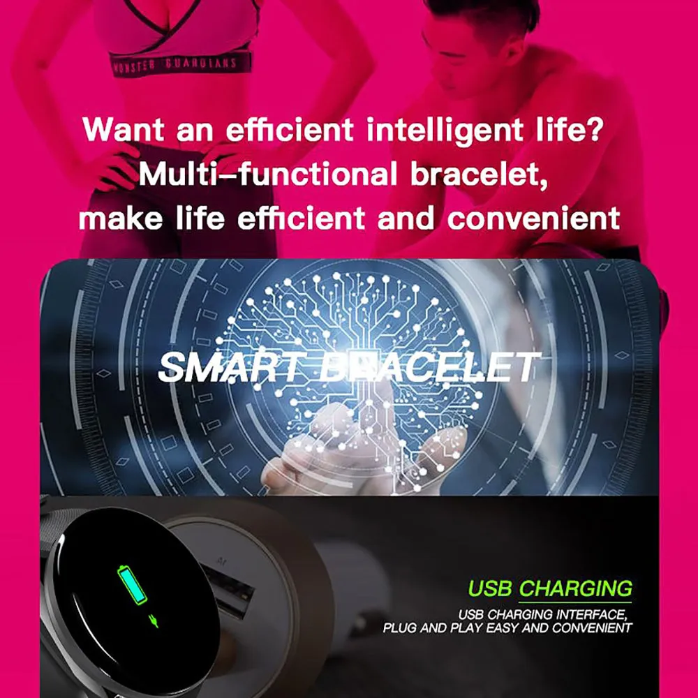 D18 Smart Fitness Watch with *** 1 x FREE STRAP ***