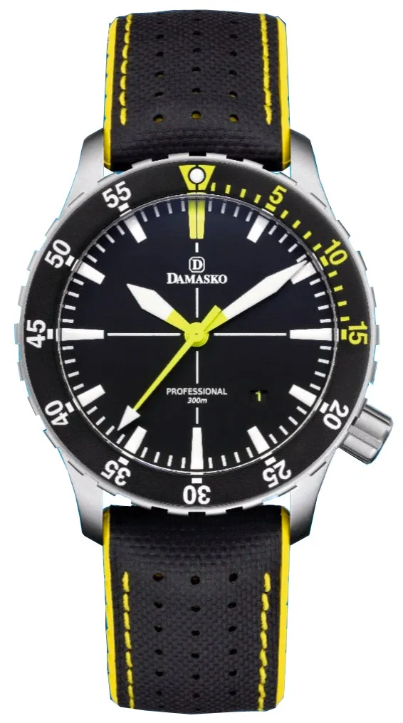 DAM Watch DSub1 Leather Rubber Yellow