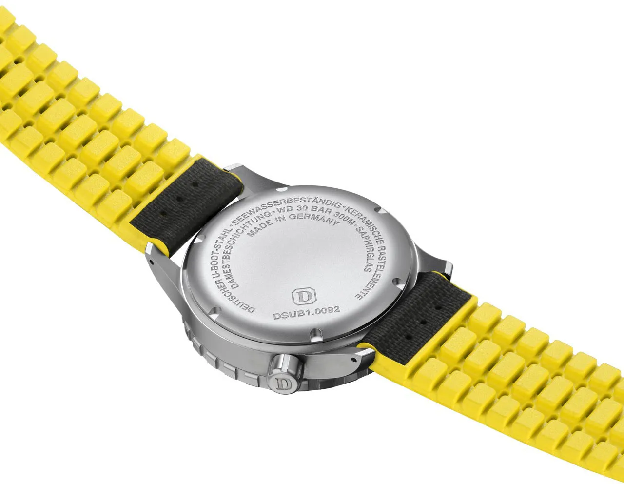 DAM Watch DSub1 Leather Rubber Yellow