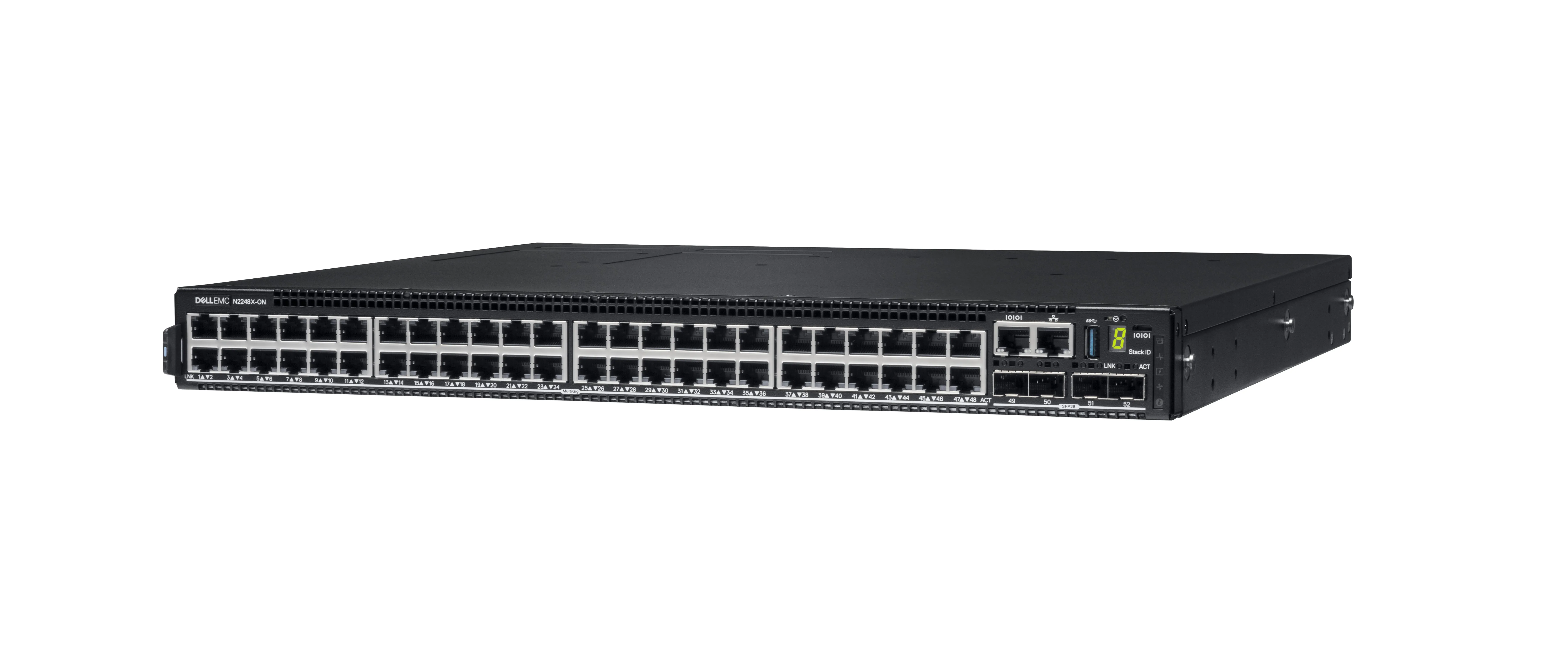 Dell Emc Powerswitch N2200-On Series N2248x-On - Switch - 48 Ports - Managed - Rack-Mountable - Campus Smart Value