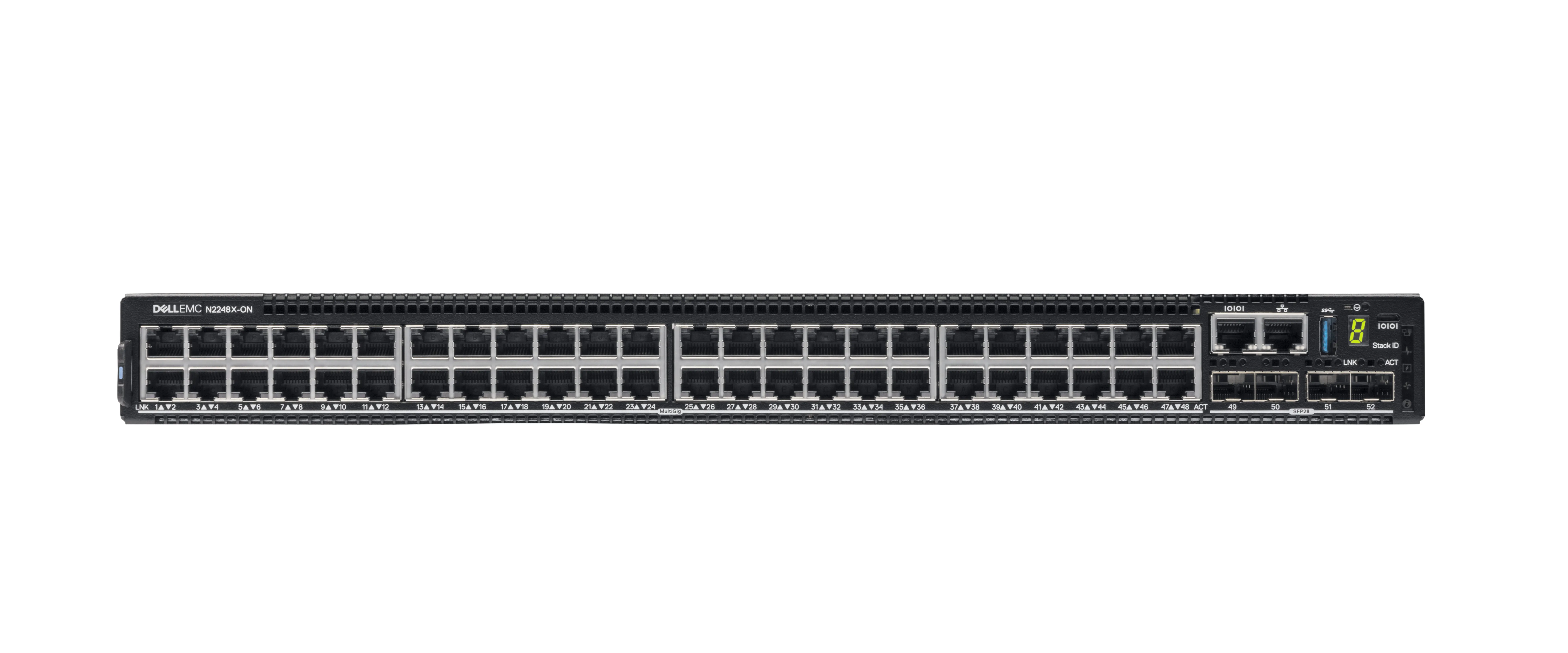 Dell Emc Powerswitch N2200-On Series N2248x-On - Switch - 48 Ports - Managed - Rack-Mountable - Campus Smart Value