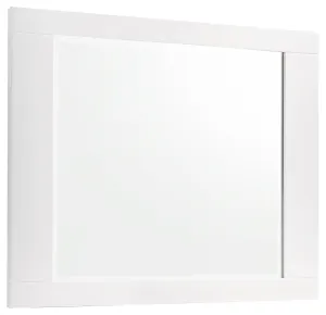 Felicity Rectangle Dresser Mirror Glossy White