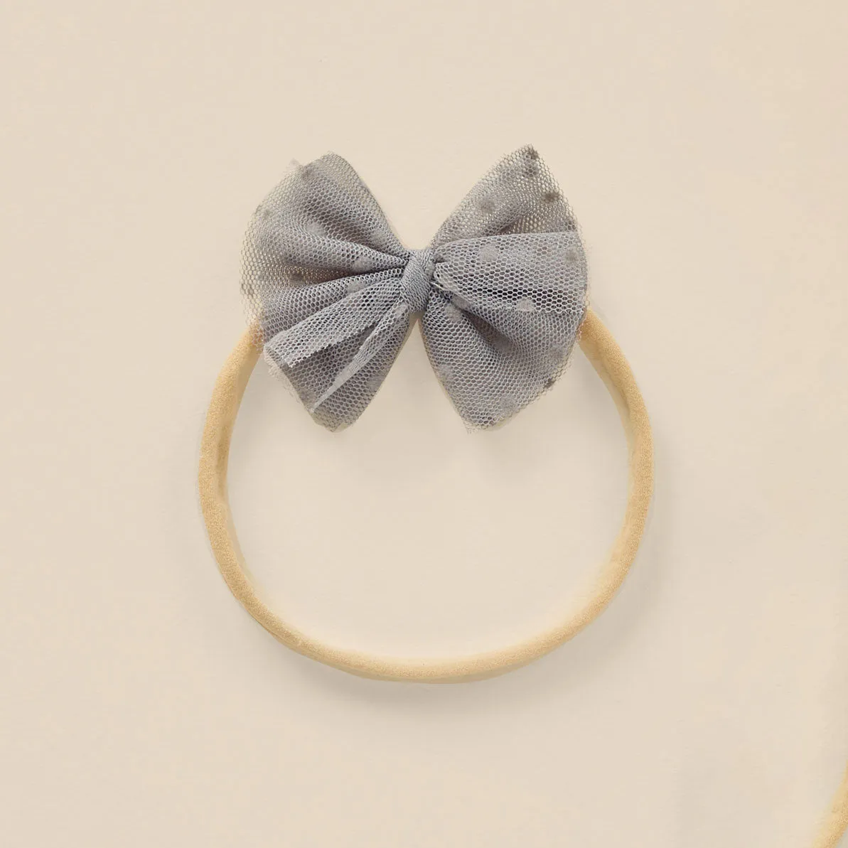 Flutter Tulle Headband - Vintage Blue