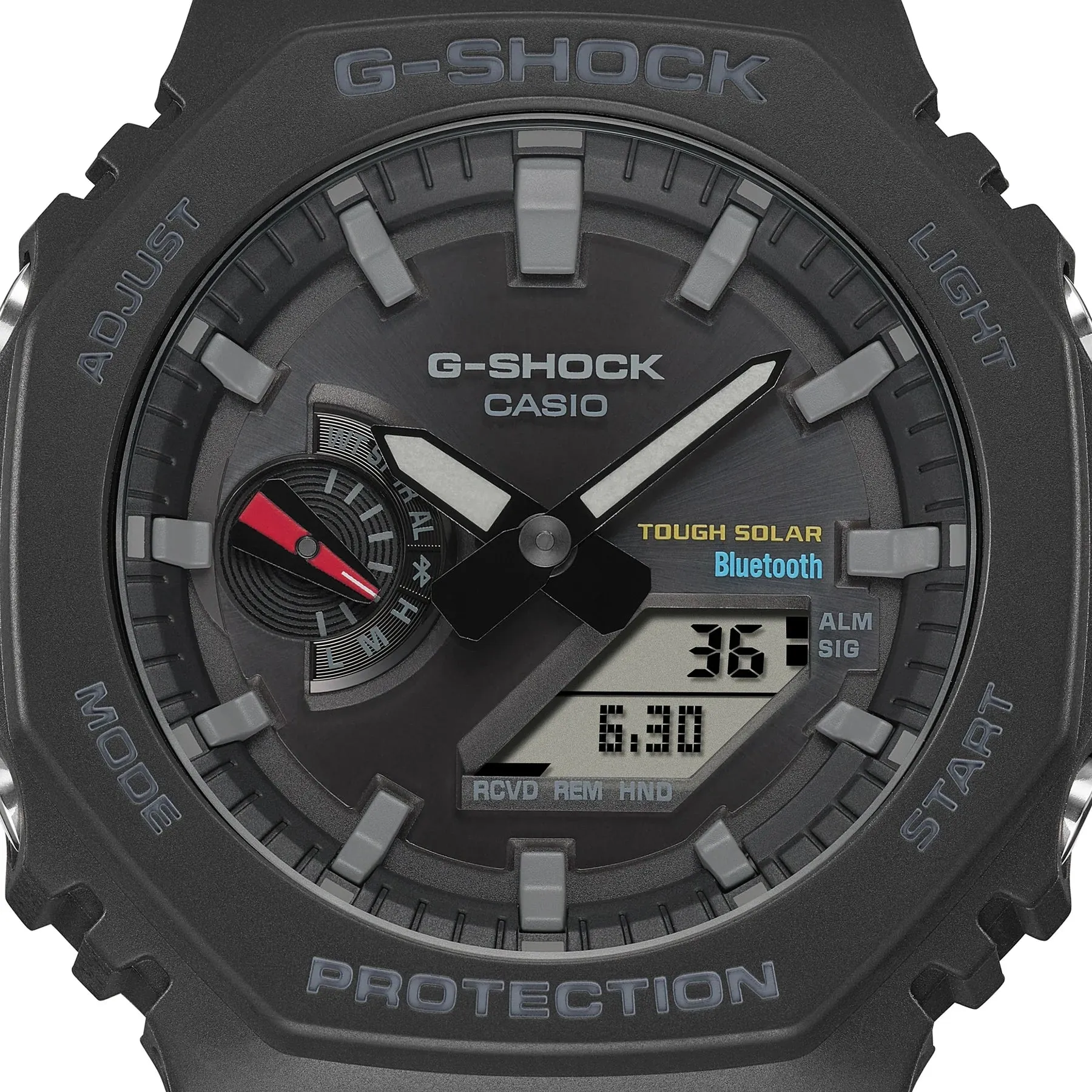 G-Shock Digital & Analogue Watch Solar Casioak Series GAB2100-1A / GA-B2100-1A