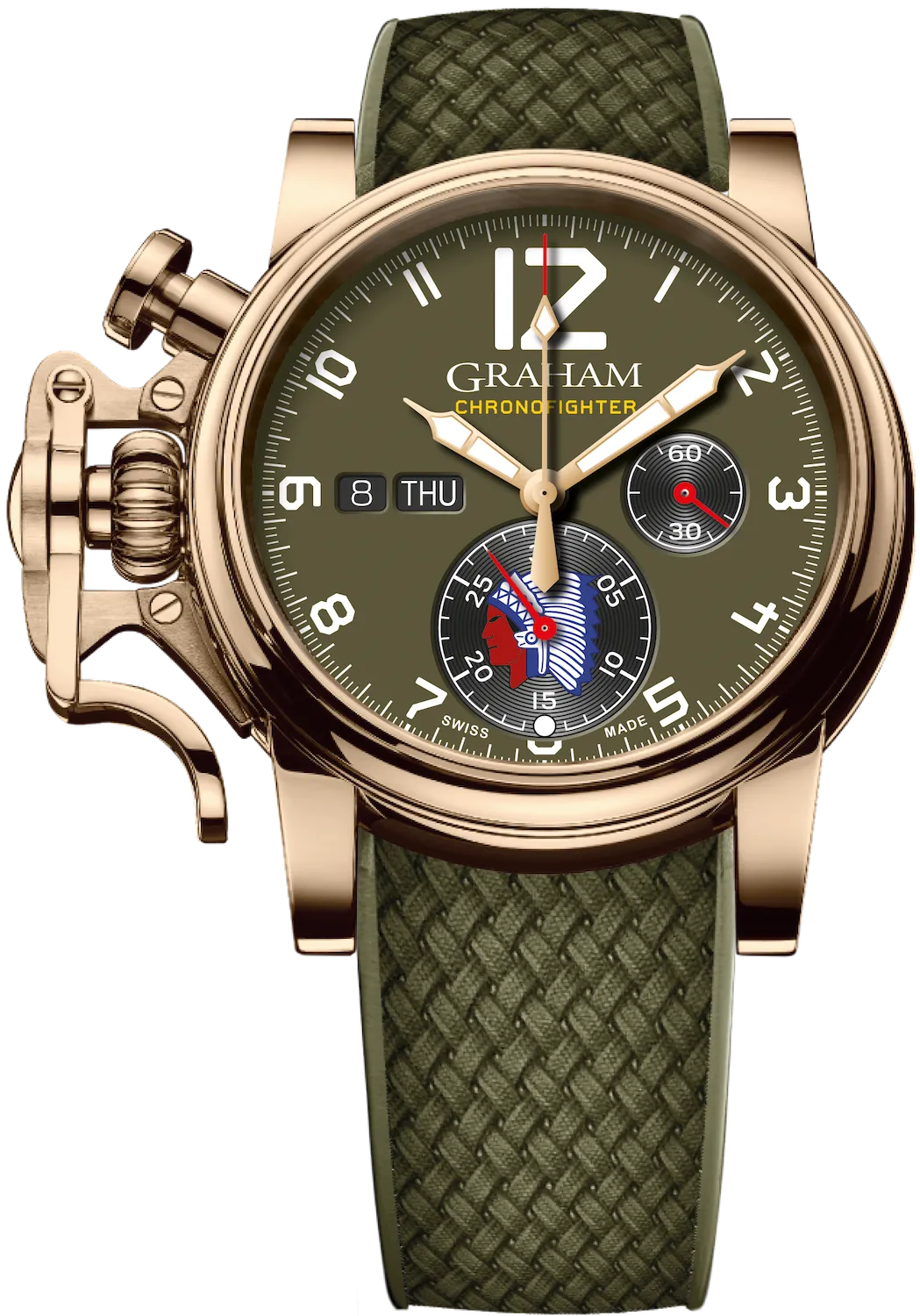 GRHM Watch Chronofighter Vintage OverlORSd 75 Year Anniversary Limited Edition