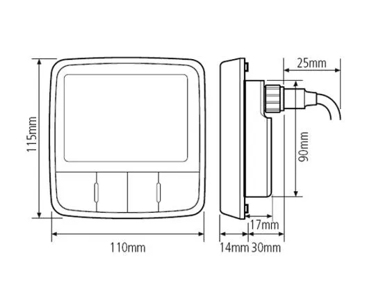 i60 Wind Pack, with Short Arm Vane Transducer