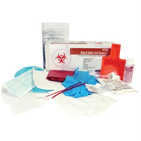 Impact Bloodborne Pathogen Kit w-Disinfectant