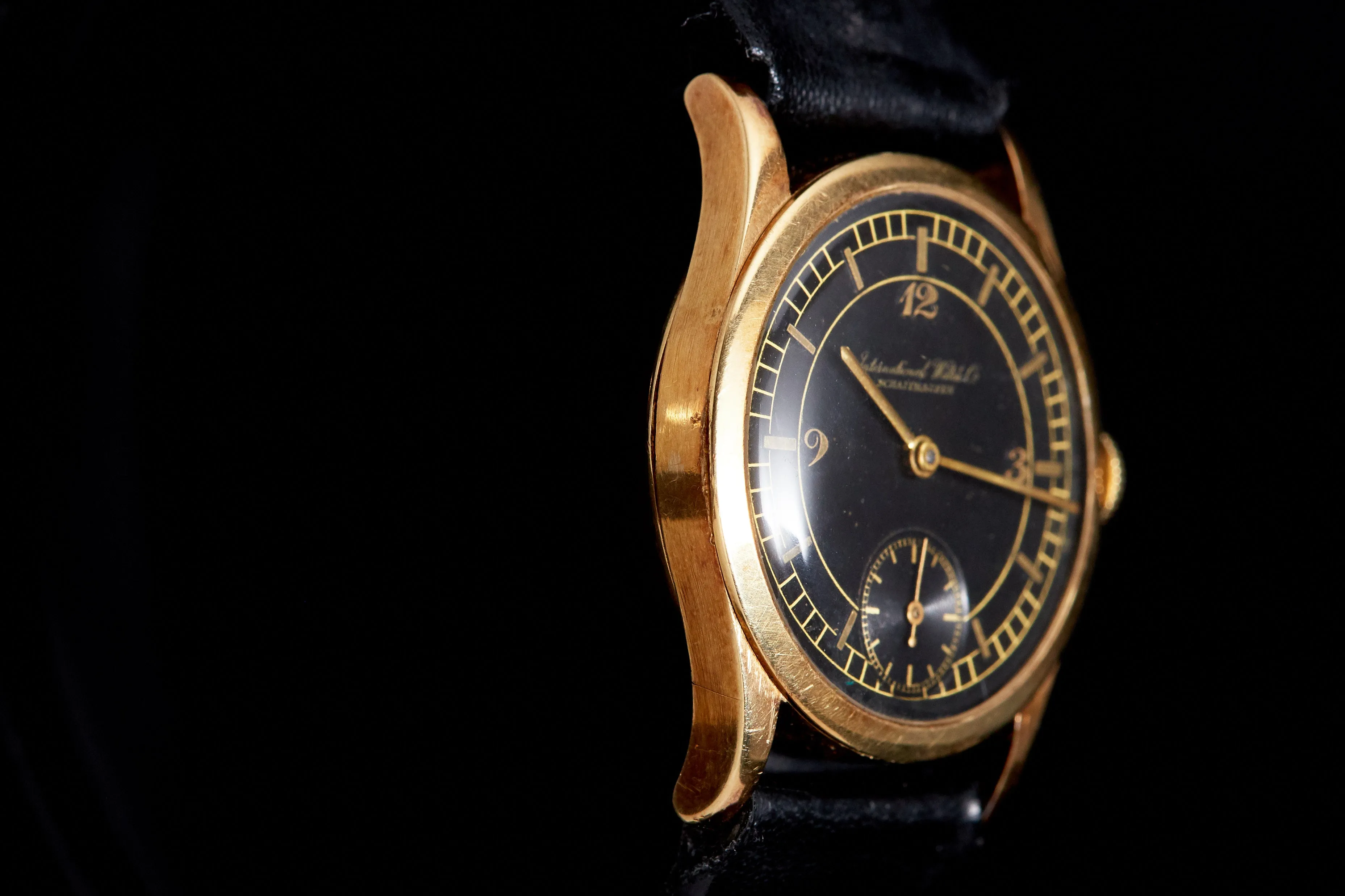 IWC Sector Dial Yellow Gold