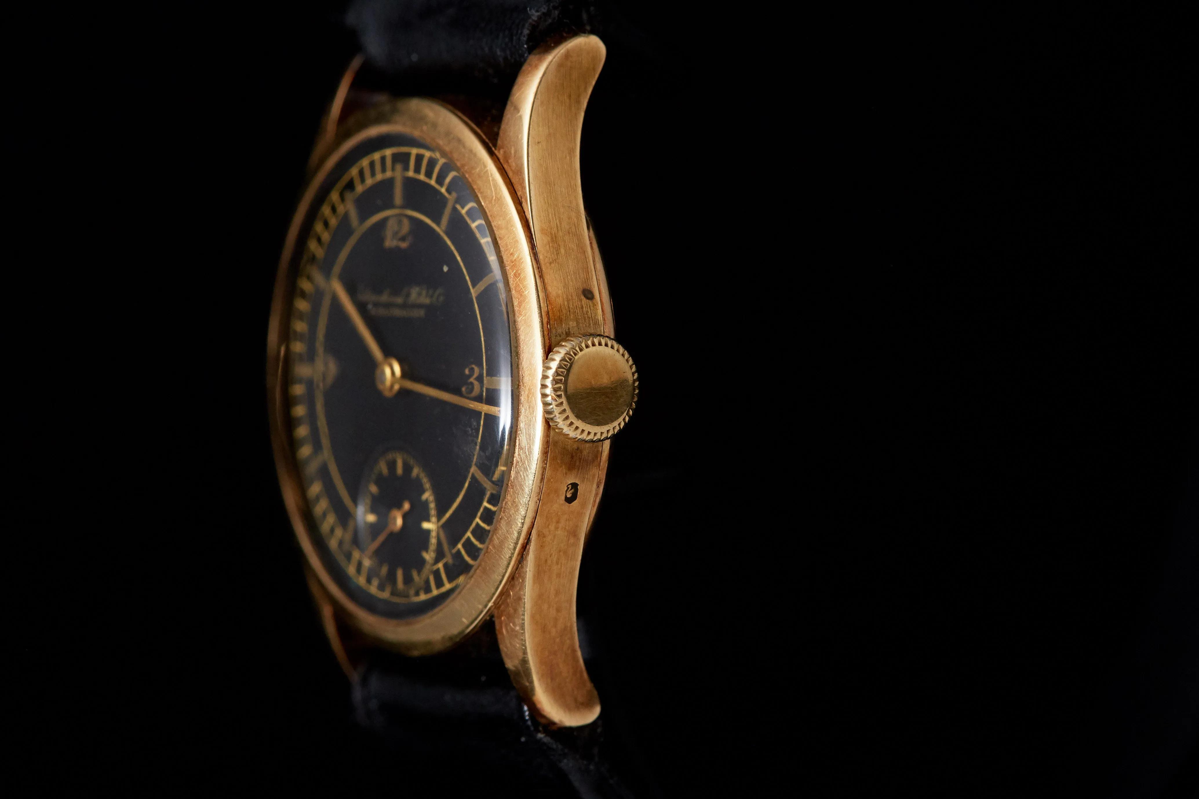 IWC Sector Dial Yellow Gold