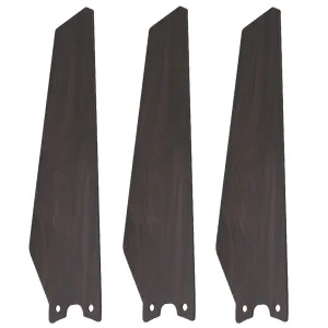 KAJ 56 inch (3-Blade) Replacement Blades - Walnut