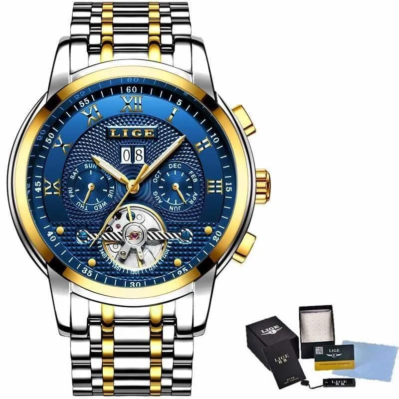 Luxury Automatic Mechanical Business Watch