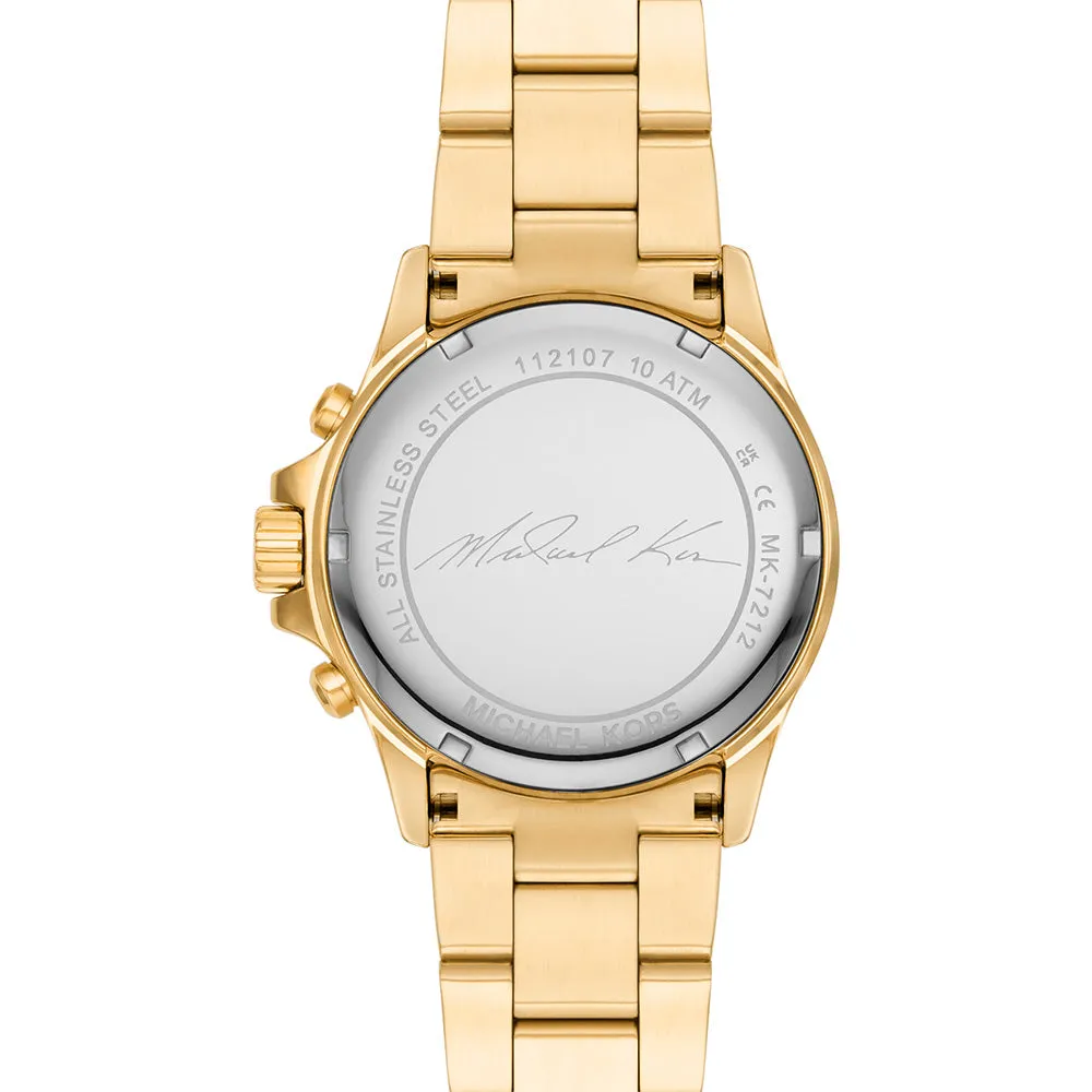 Michael Kors MK7212 Everest Gold Tone Womens Watch