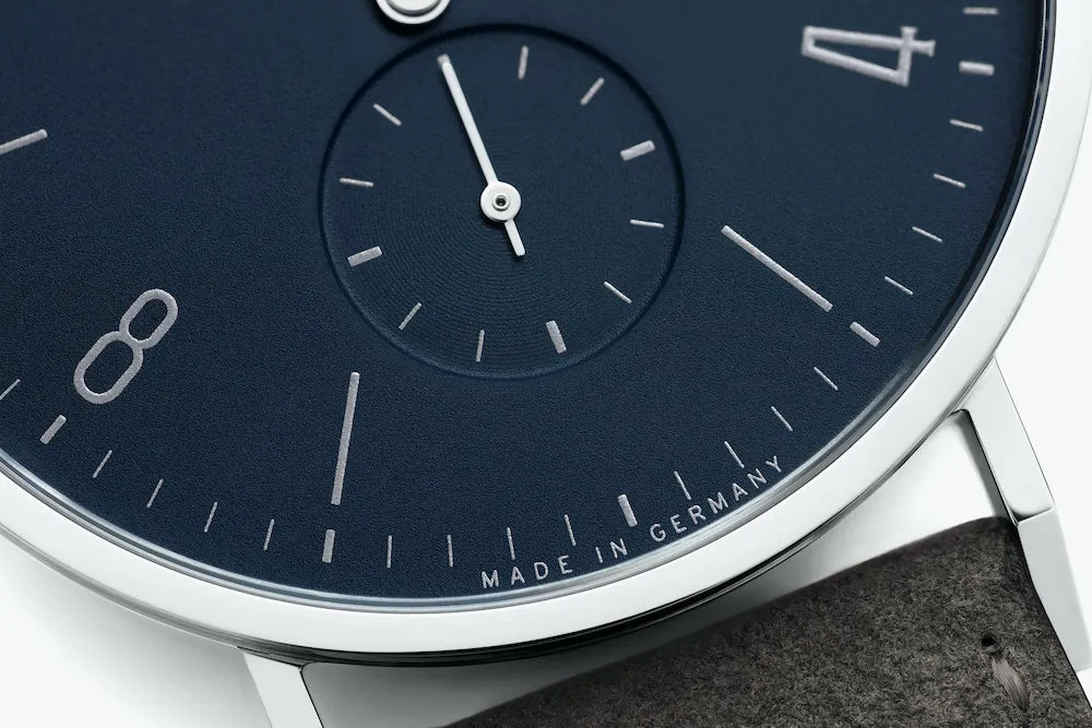 NG Watch Tangente 38 Midnight Blue Sapphire Crystal