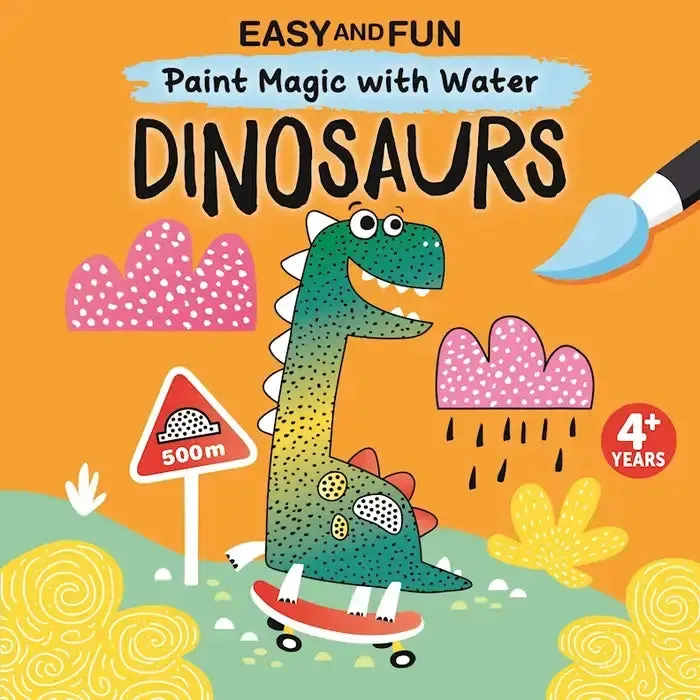 Paint Magic with Water: Dinosaurs