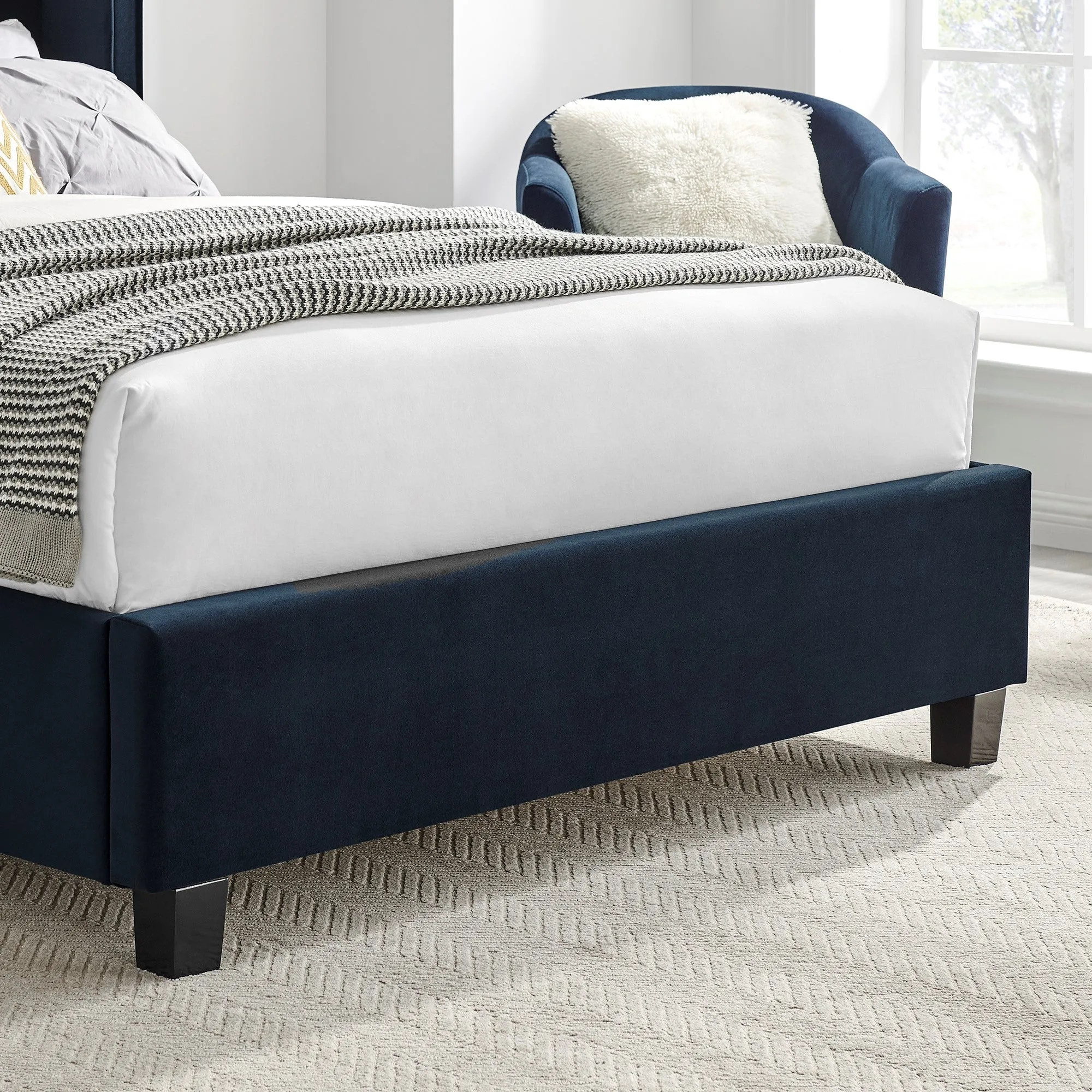 Polaris Navy Blue Bed