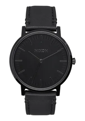 Porter Leather - All Black