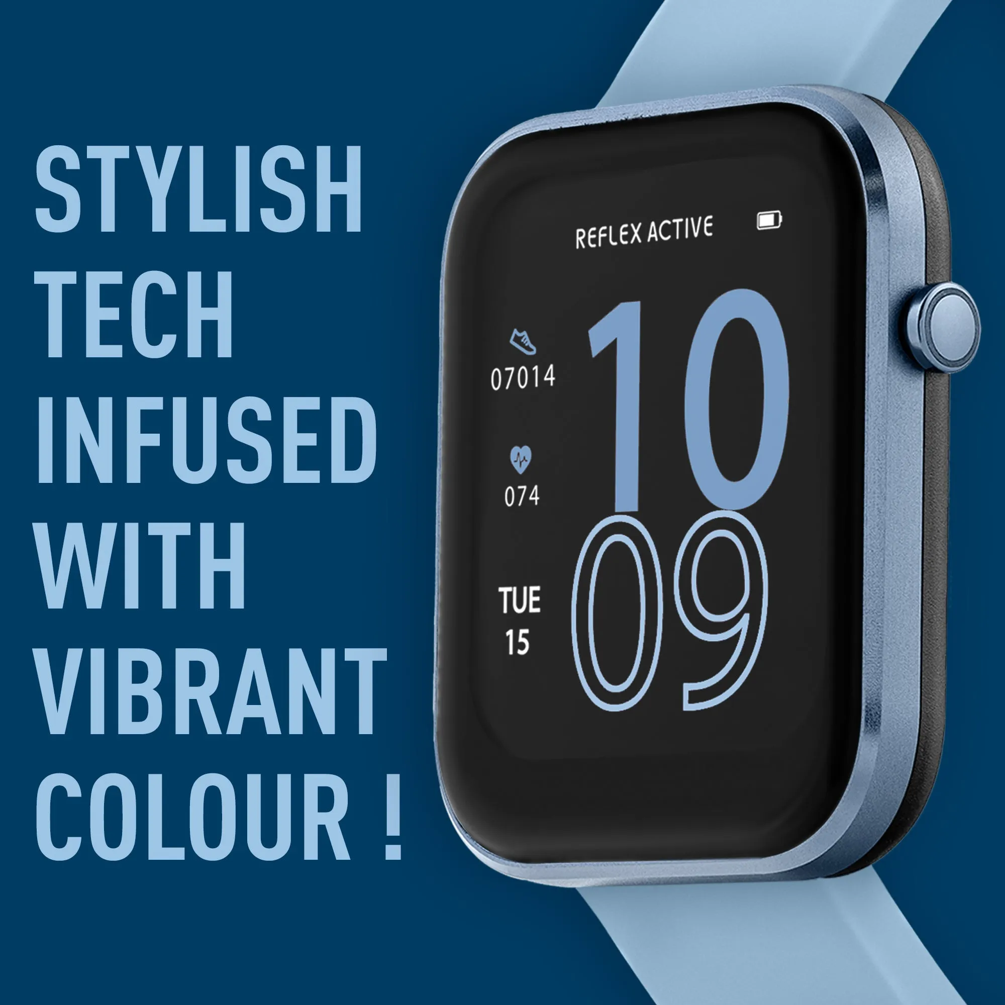 Reflex Active Denim Blue Smart Watch Series 12 RA12-2153