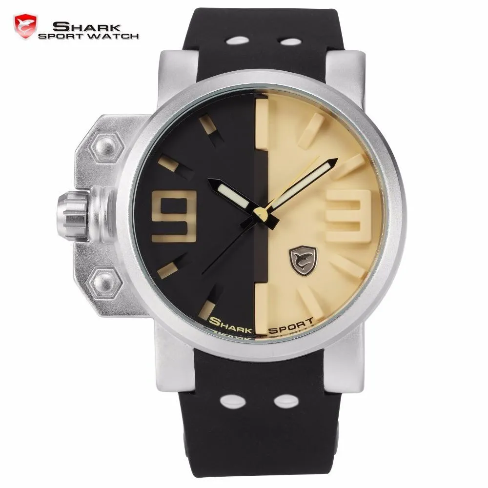 SALMON Shark Sport Watch Black/Cream  SW 170