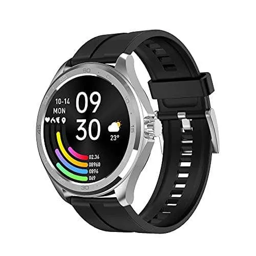 The Mohrim Heart Rate Monitor V30 Smart Watch Bluetooth Calling Smart Watch (Black)