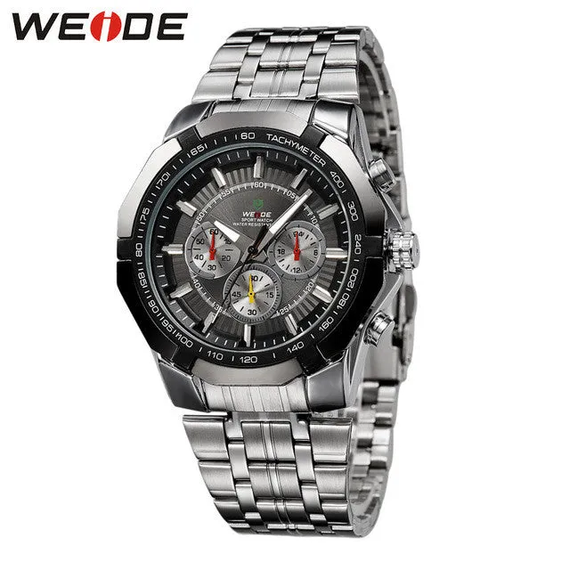 Top sale! WEIDE Men's Sports Watch Japan Quartz Watches Military Fashion & Casual Diver for Men Wristwatch 12-month Guarantee