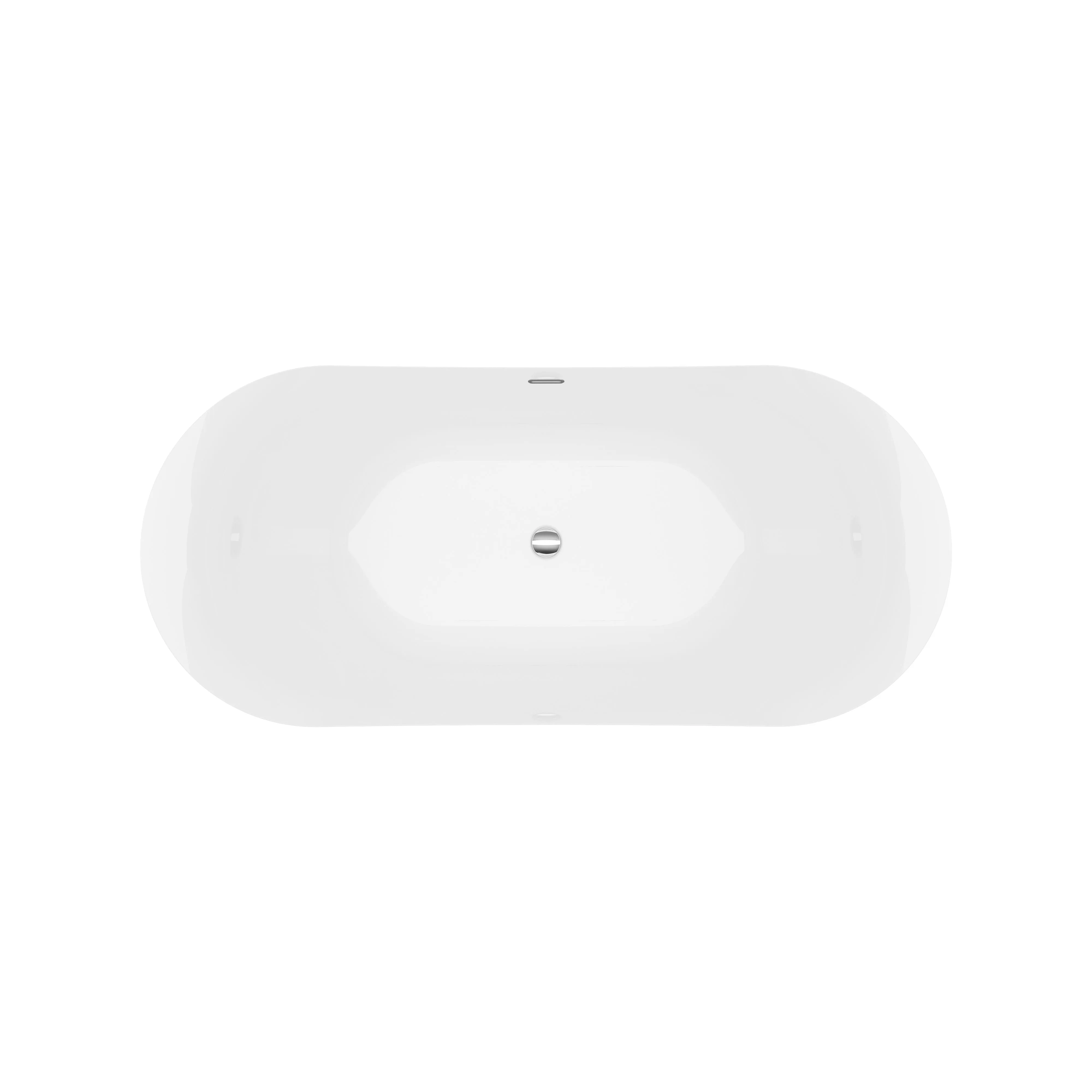 Tundra White-NF Freestanding Bathtub